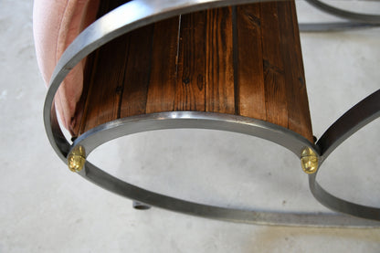 20th Century Steel Rocking Chair