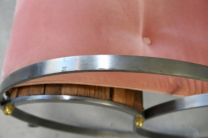 20th Century Steel Rocking Chair