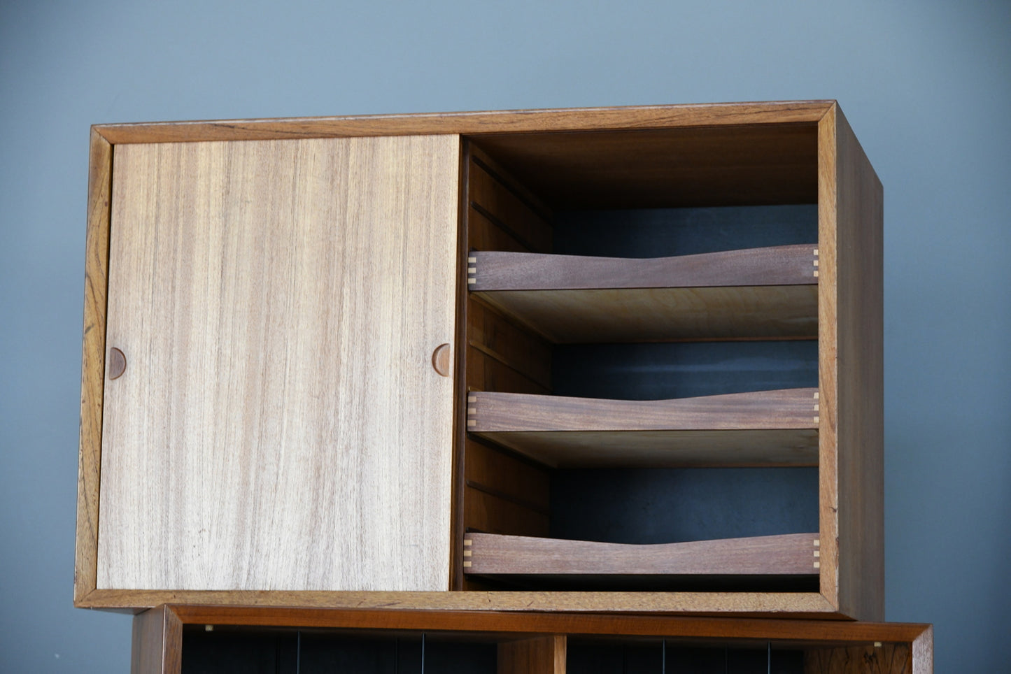 Retro Danish Cado Teak Modular Wall Shelving