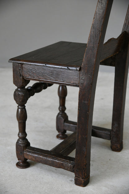 17th Century Oak Stool