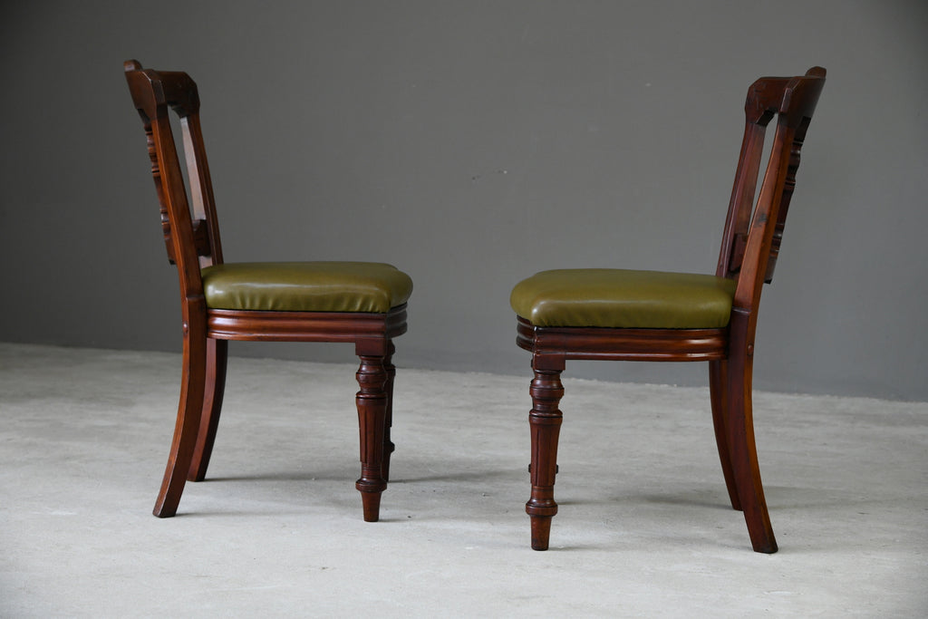 Pair Antique Dining Chairs