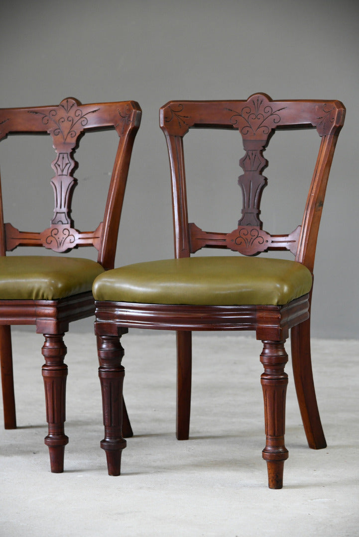 Pair Antique Dining Chairs