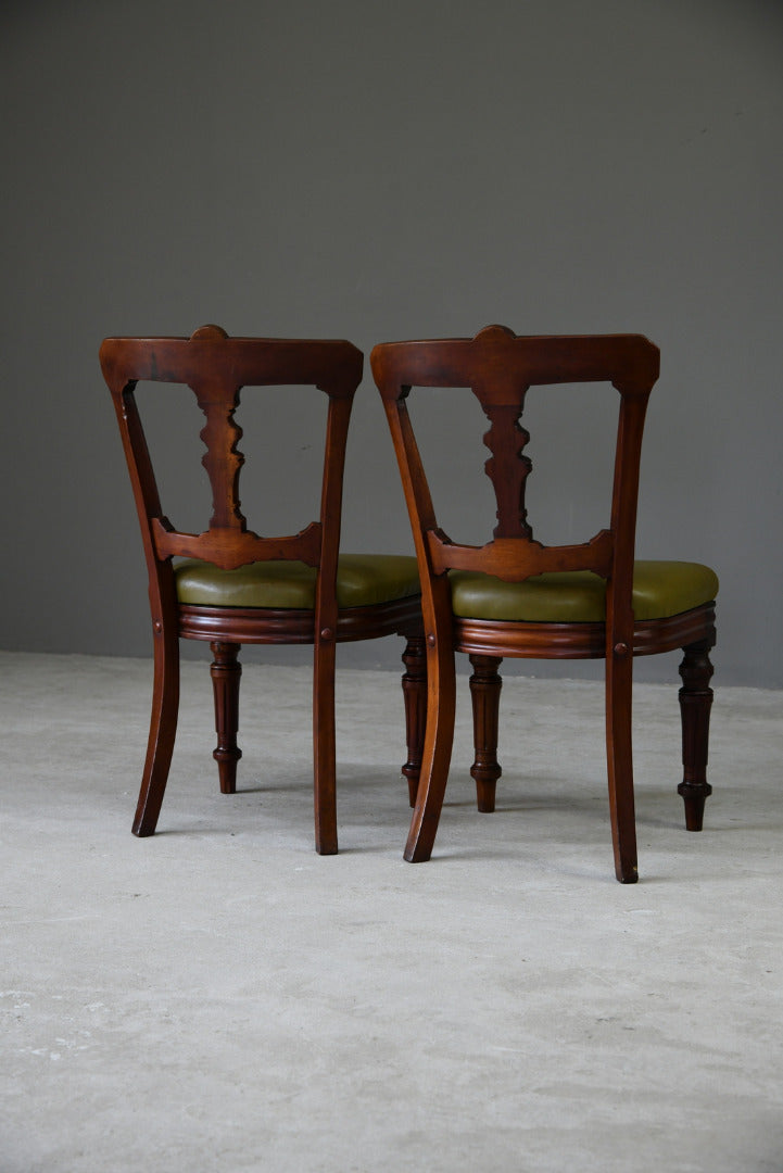 Pair Antique Dining Chairs