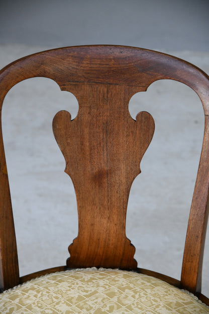 Walnut Open Arm Tub Chair