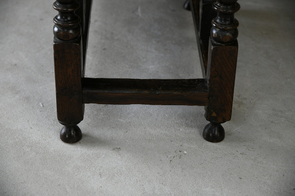 Rustic Oak Gate Leg Table