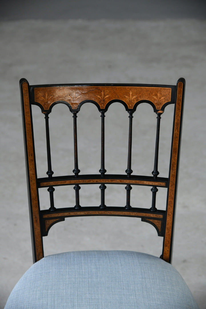 Victorian Ebonised Occasional Chair