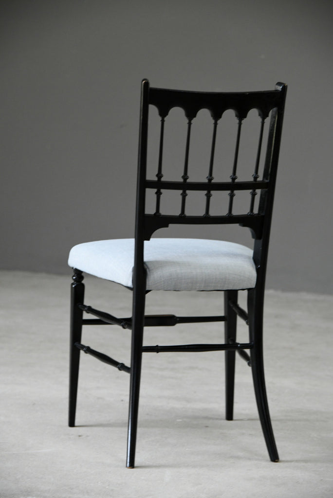 Victorian Ebonised Occasional Chair