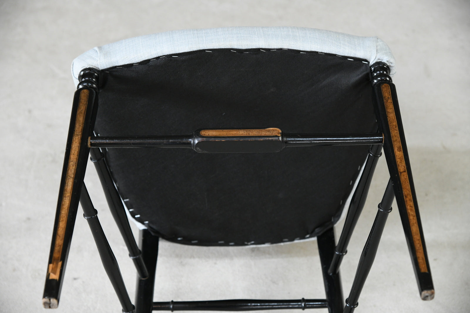 Victorian Ebonised Occasional Chair