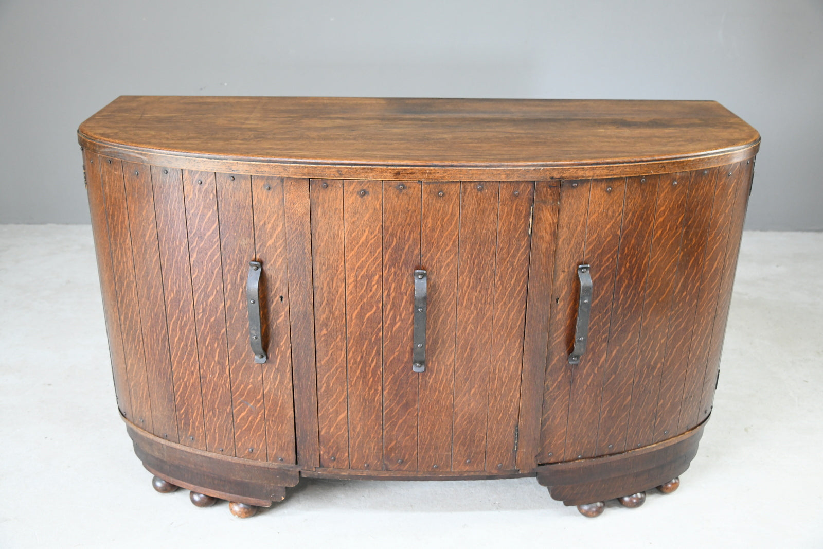 Deco Style Oak Sideboard