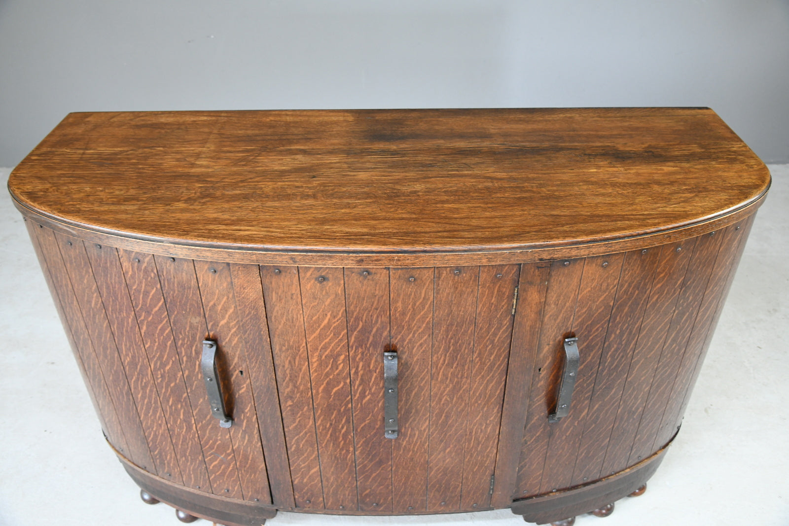 Deco Style Oak Sideboard