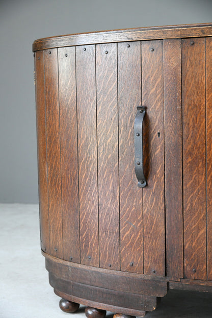 Deco Style Oak Sideboard