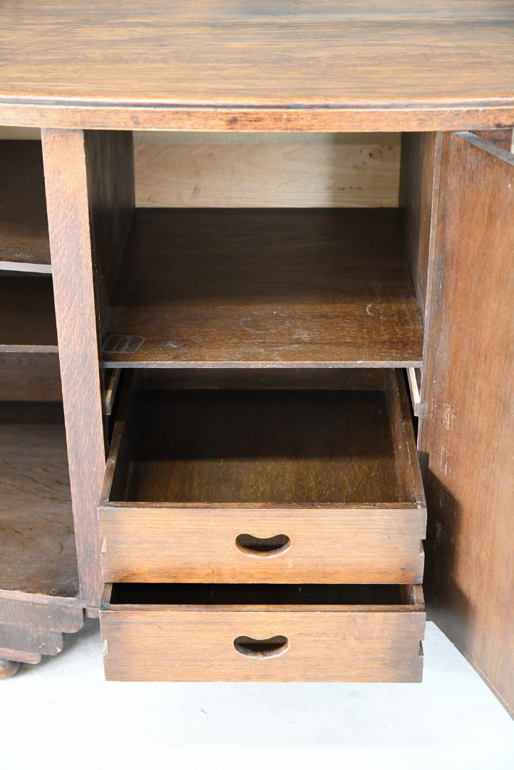 Deco Style Oak Sideboard