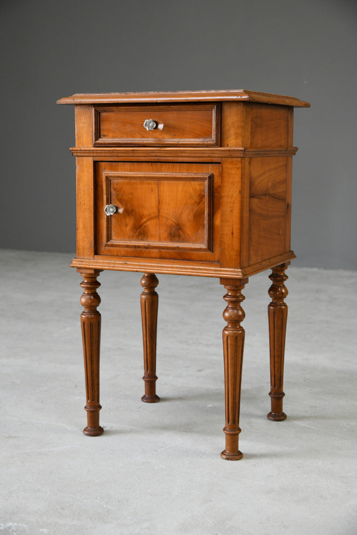 French Marble Top Pot Cupboard