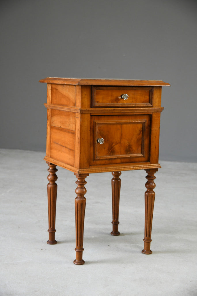 French Marble Top Pot Cupboard