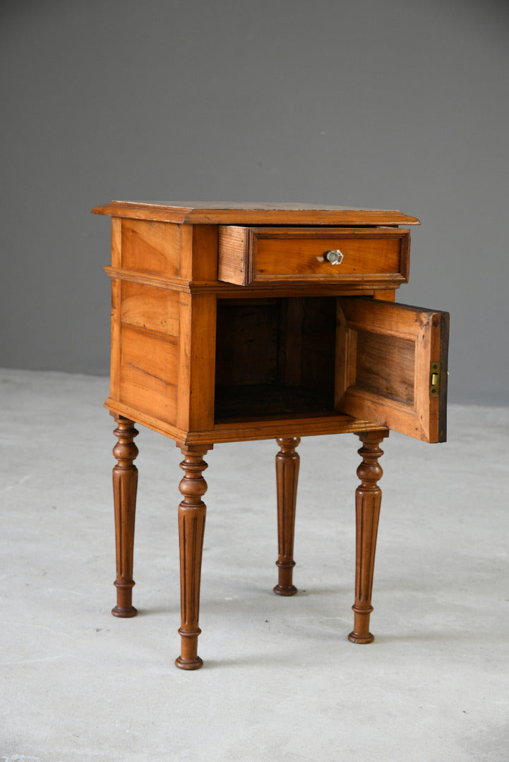 French Marble Top Pot Cupboard