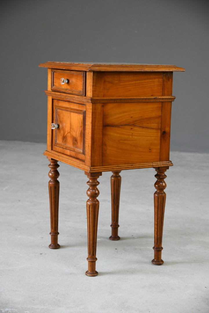 French Marble Top Pot Cupboard