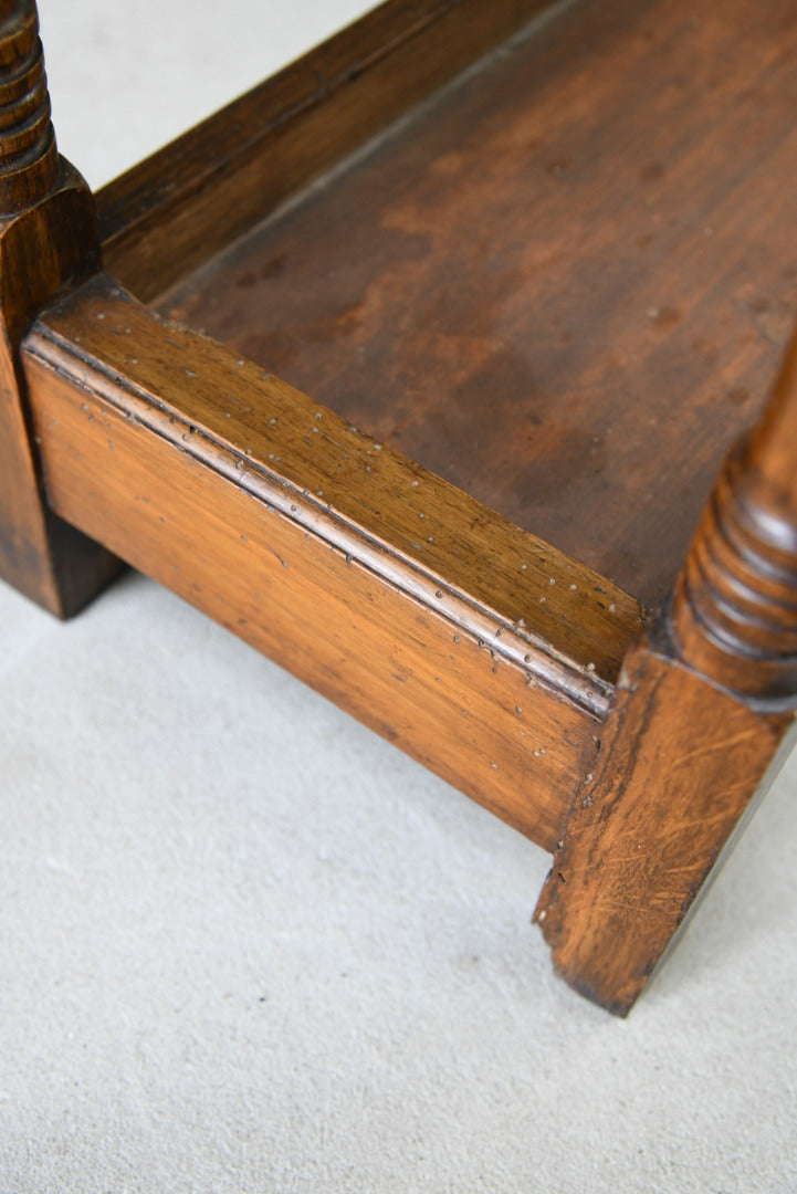 Early 20th Century Oak Stick Stand