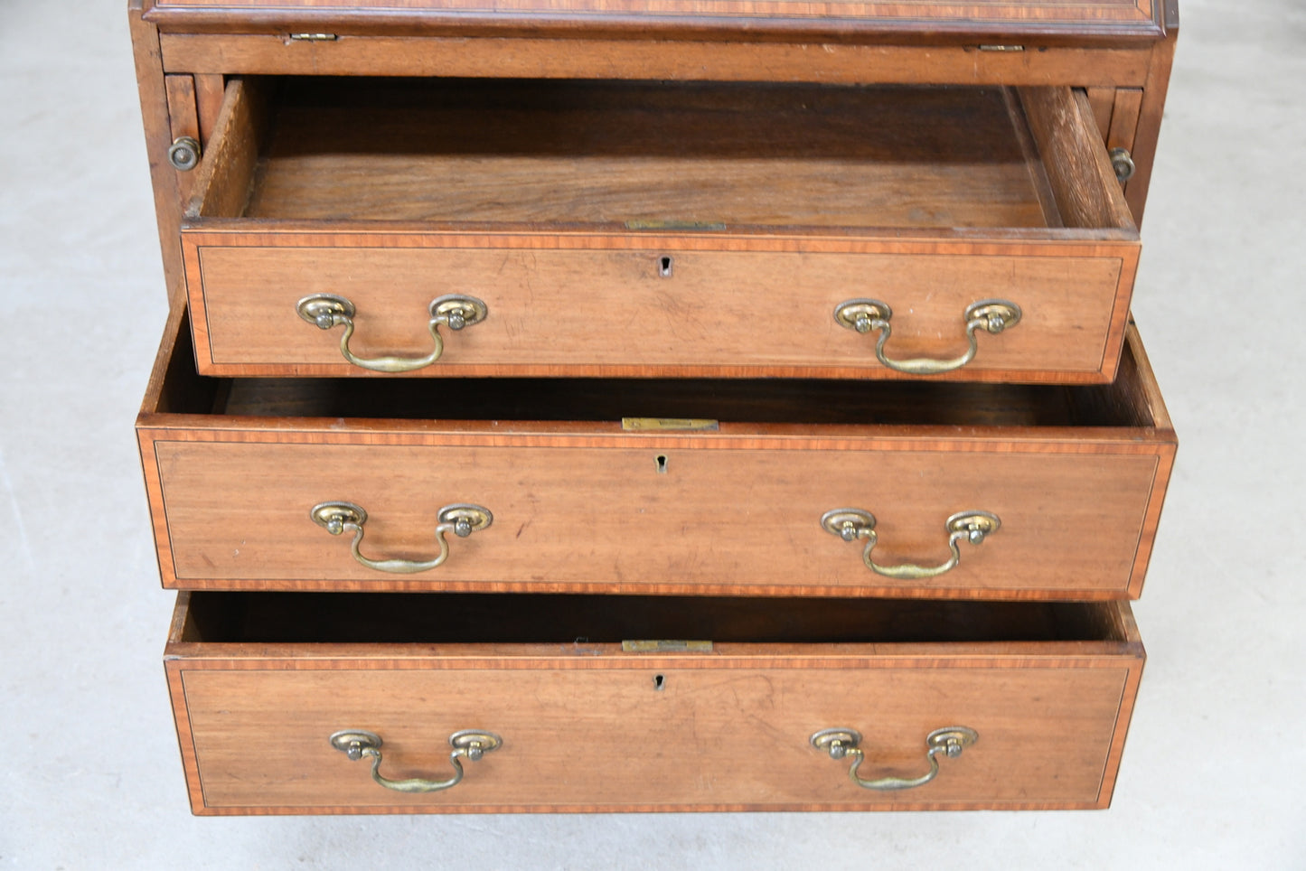 Edwardian Mahogany Writing Bureau