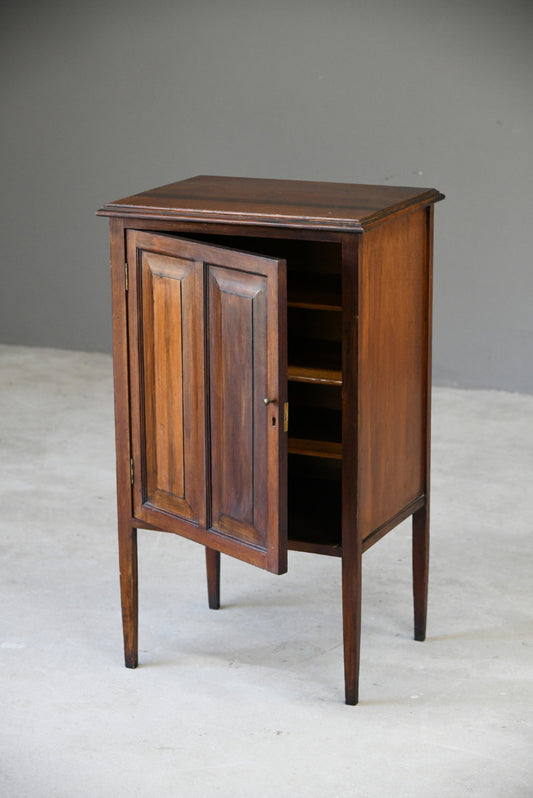 Edwardian Walnut Cabinet
