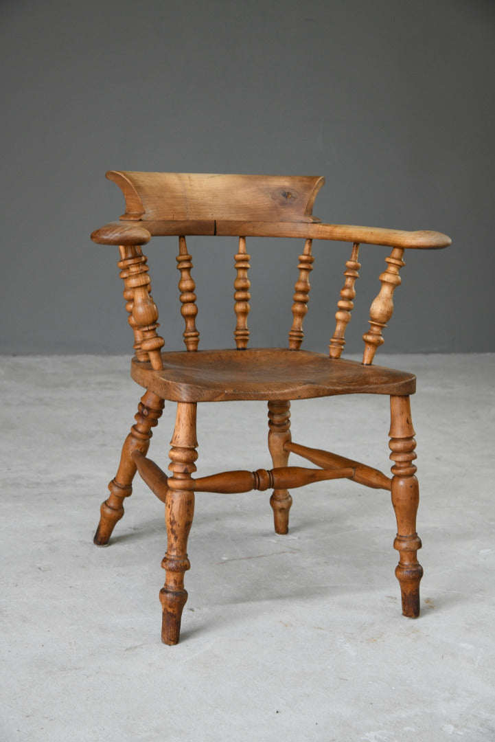 Elm Smokers Bow Chair