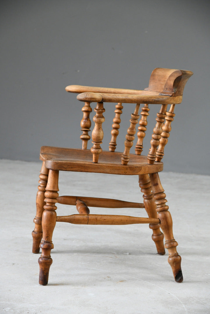 Elm Smokers Bow Chair