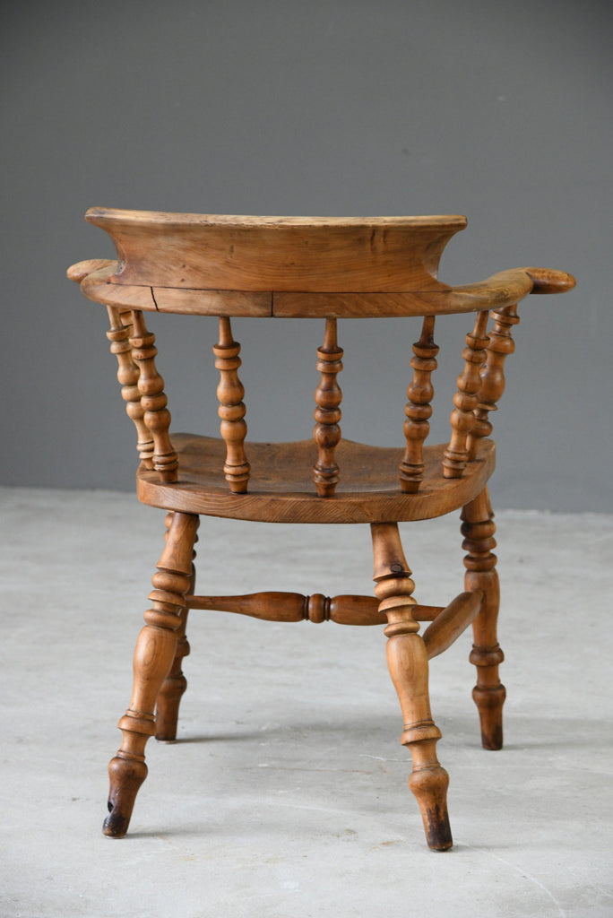 Elm Smokers Bow Chair