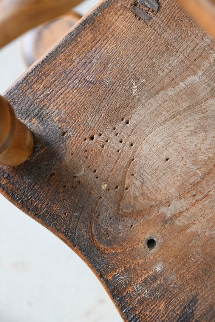 Elm Smokers Bow Chair