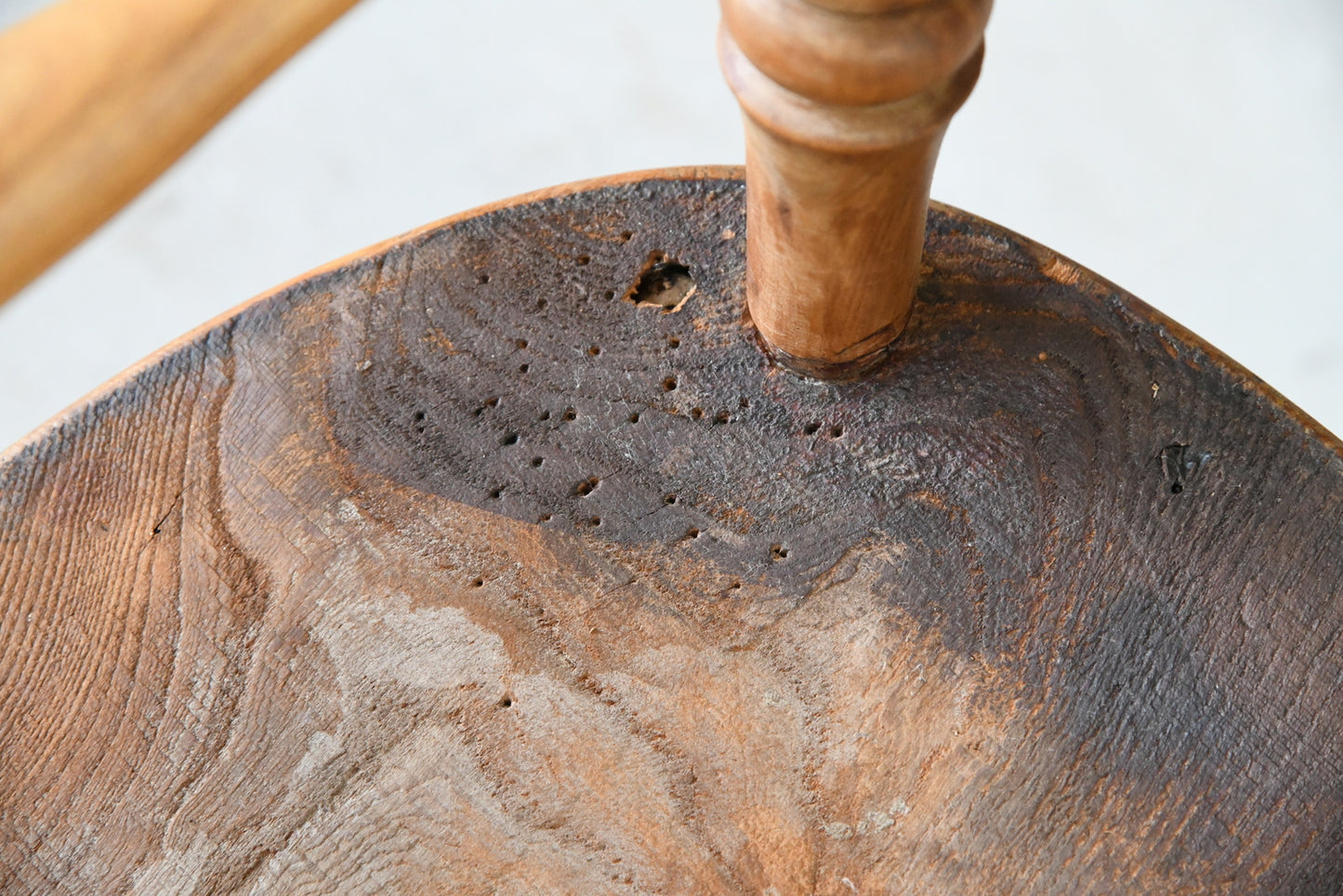 Elm Smokers Bow Chair