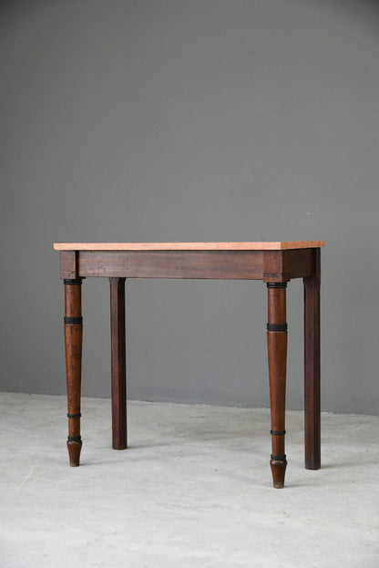 Marble Top Side Table