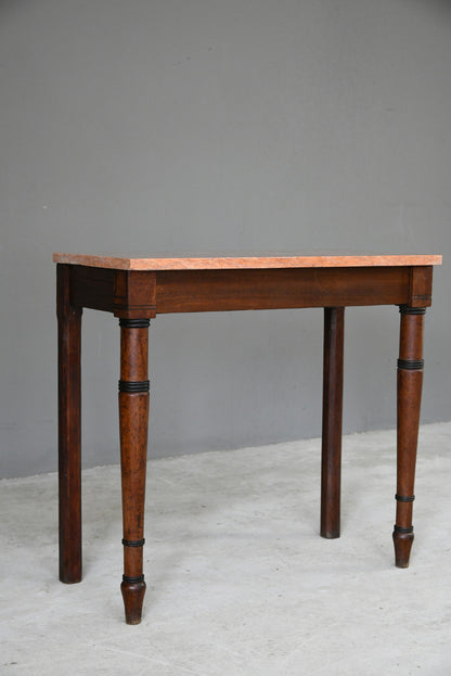 Marble Top Side Table