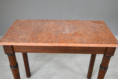 Marble Top Side Table