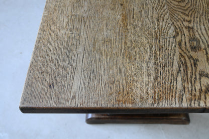 Early 20th Century Oak Refectory Table