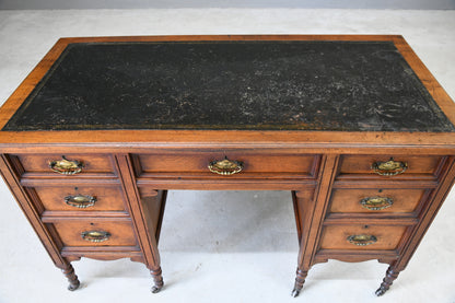 Small Edwardian Walnut Desk