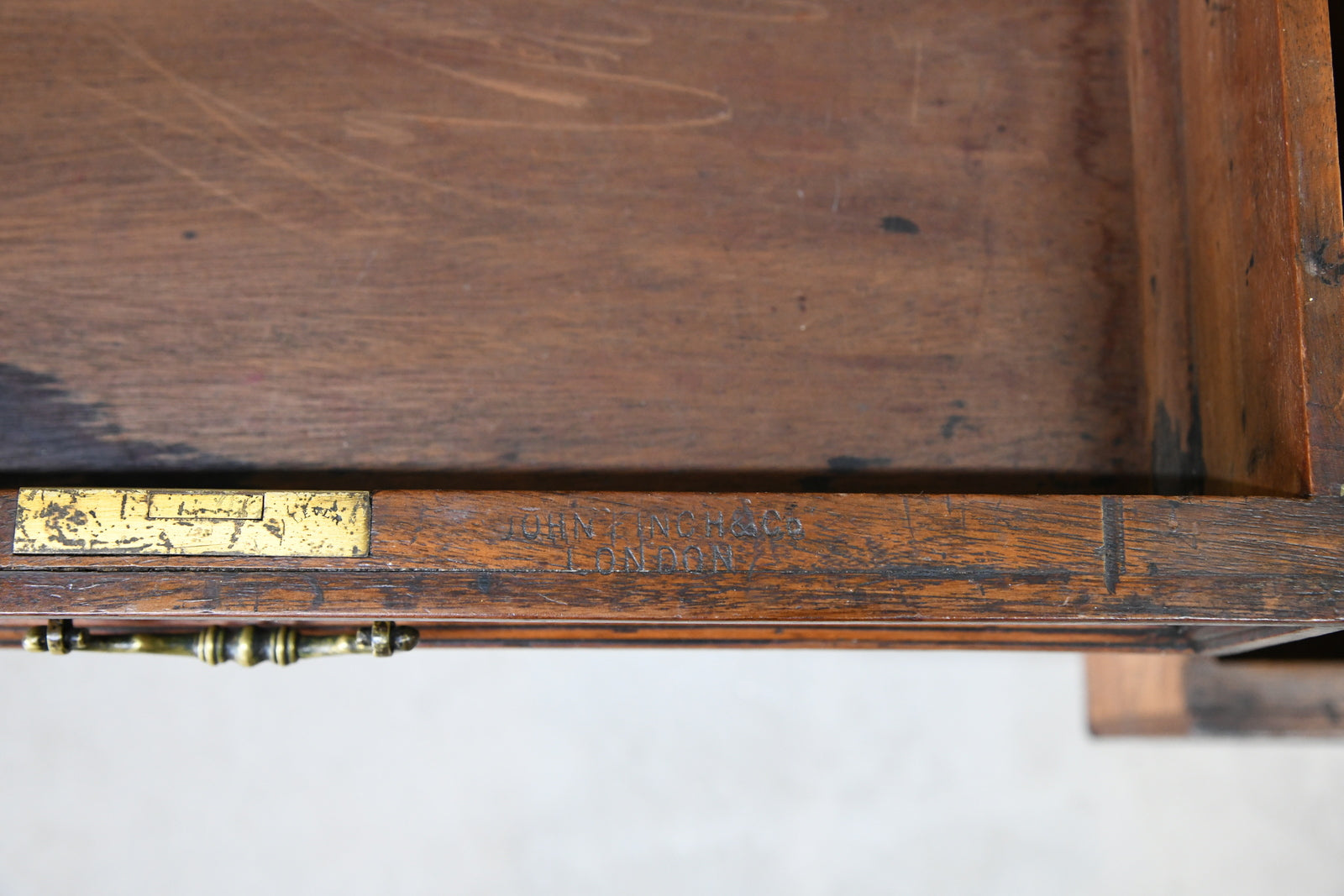 Small Edwardian Walnut Desk