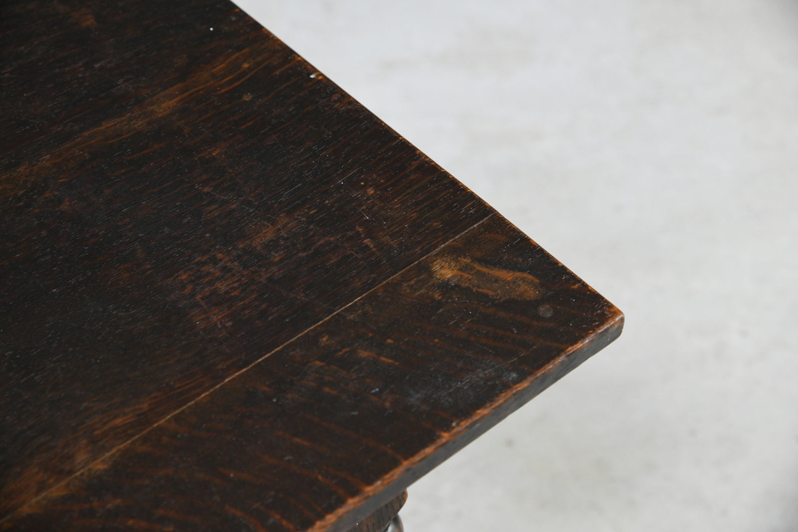 Antique Oak Bobbin Turned Table