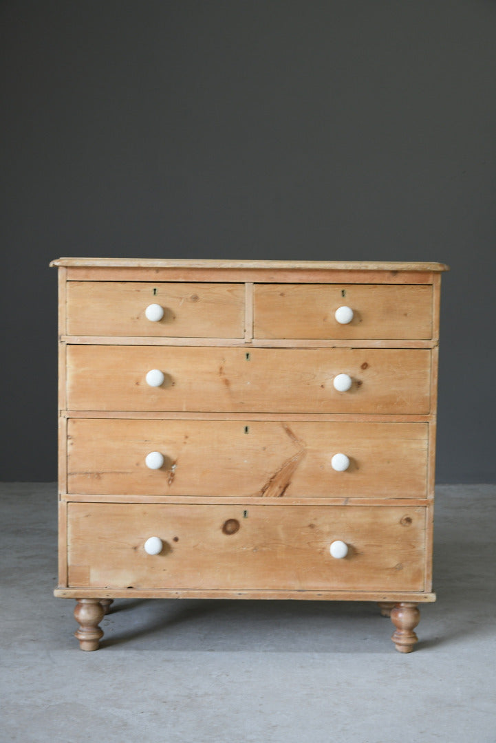 Antique Pine Chest of Drawers