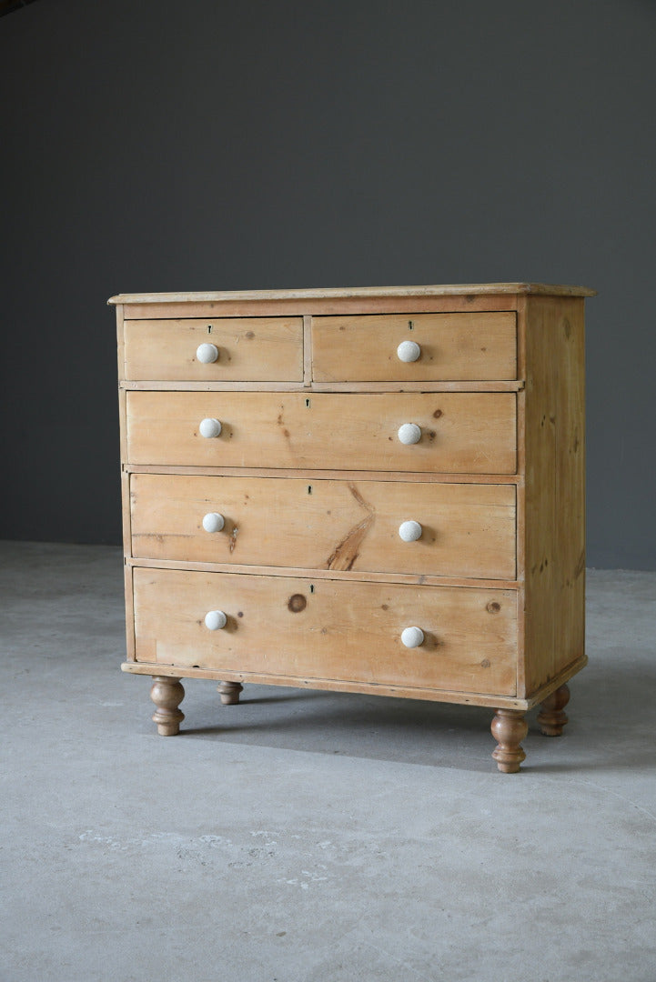 Antique Pine Chest of Drawers