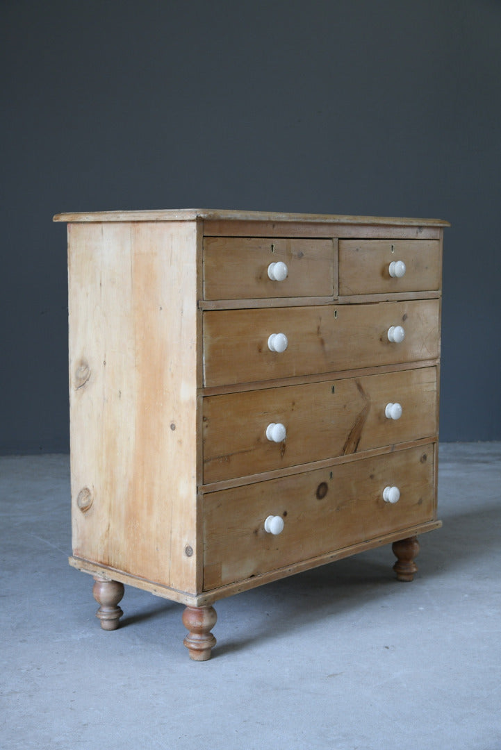 Antique Pine Chest of Drawers