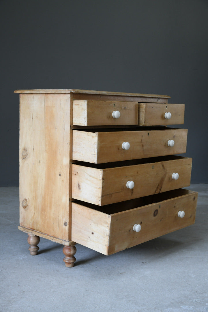 Antique Pine Chest of Drawers