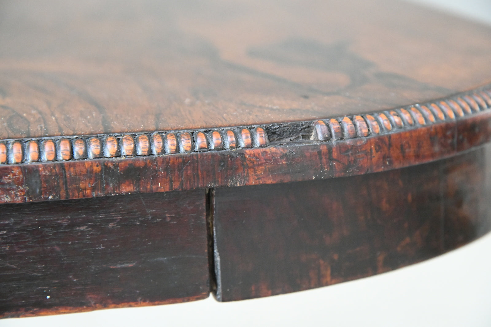 Antique Rosewood Tilt Top Centre Table