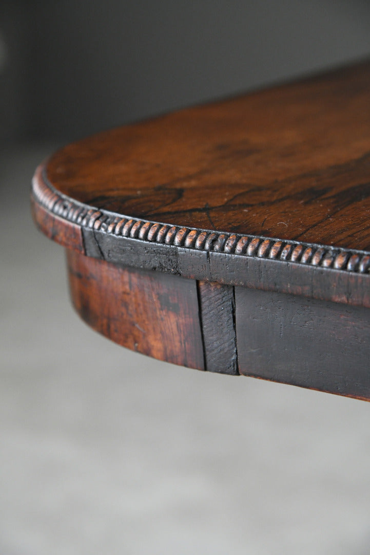 Antique Rosewood Tilt Top Centre Table