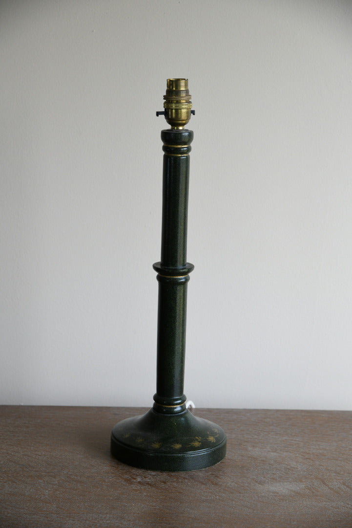 Vintage Green Table Lamp