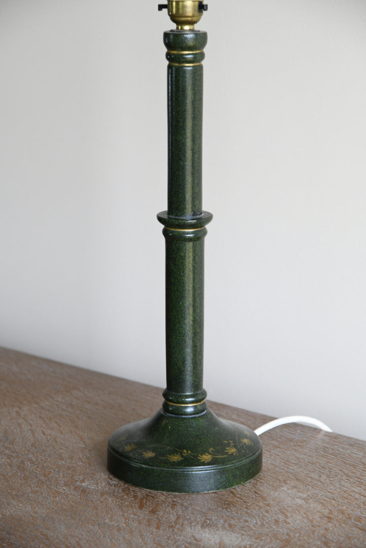 Vintage Green Table Lamp