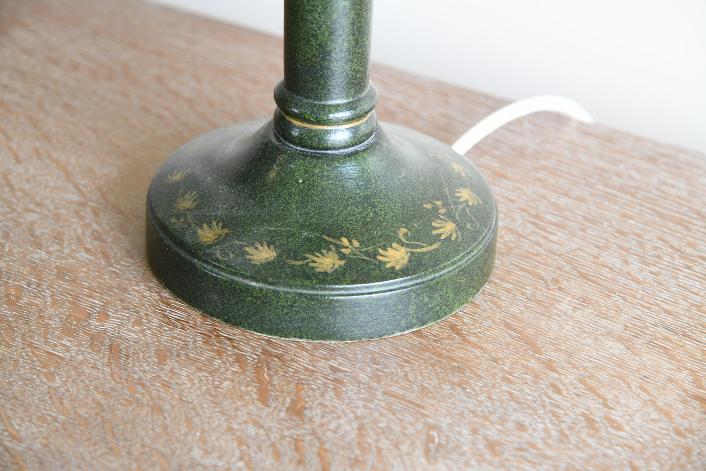 Vintage Green Table Lamp