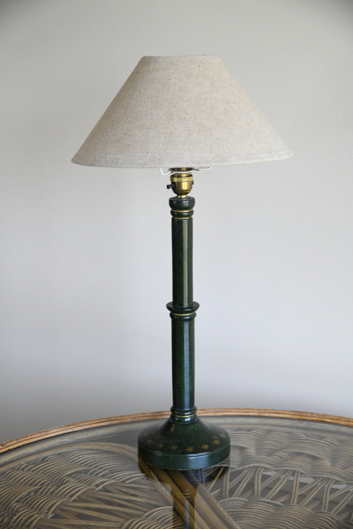 Vintage Green Table Lamp