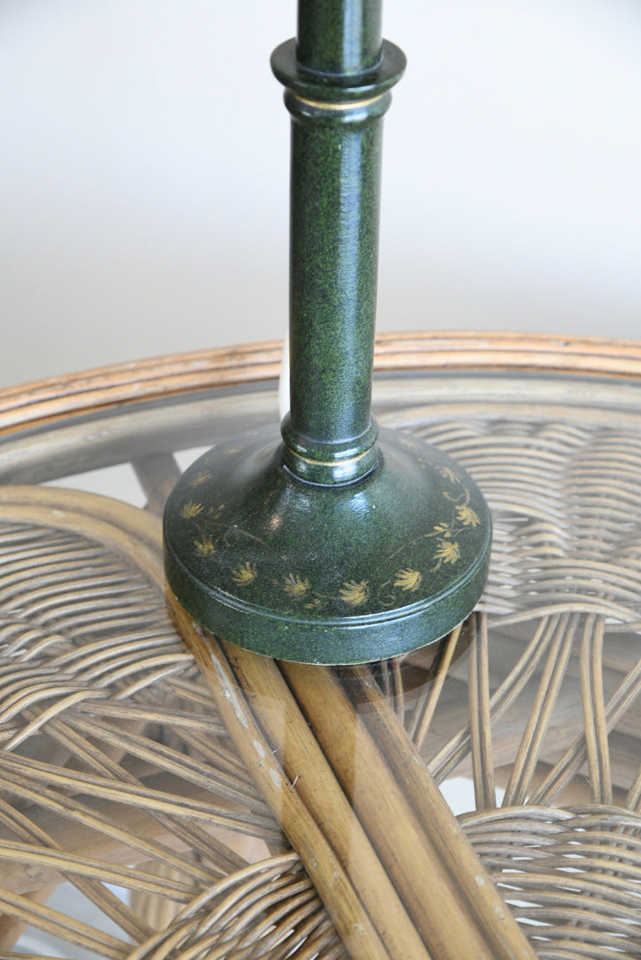 Vintage Green Table Lamp