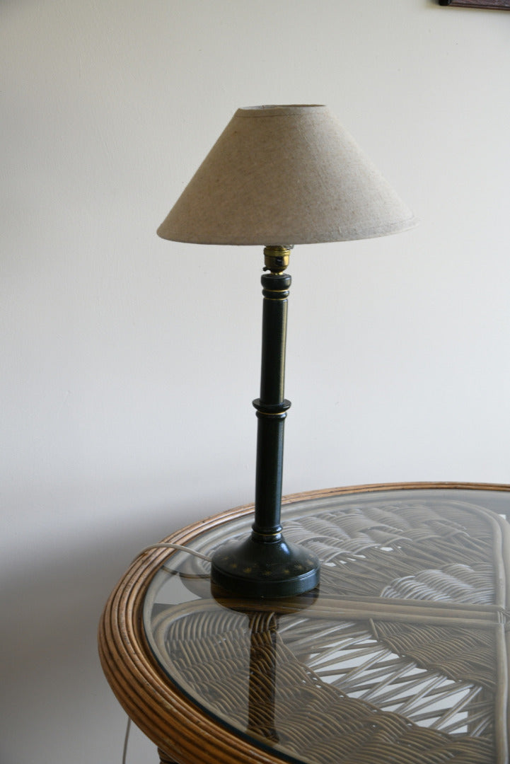 Vintage Green Table Lamp