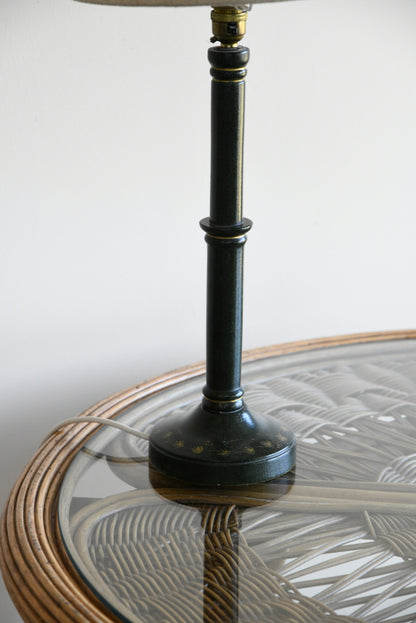 Vintage Green Table Lamp