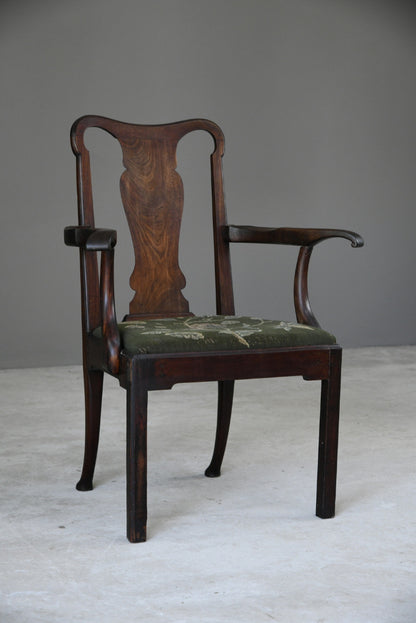 Georgian Mahogany Armchair