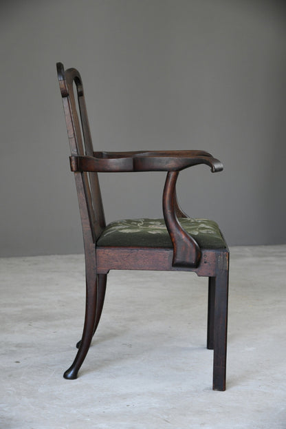 Georgian Mahogany Armchair